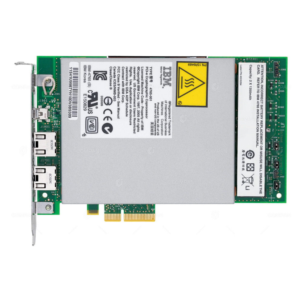 41U9987  IBM PCI-E CRYPTOGRAPHIC COPROCESSOR